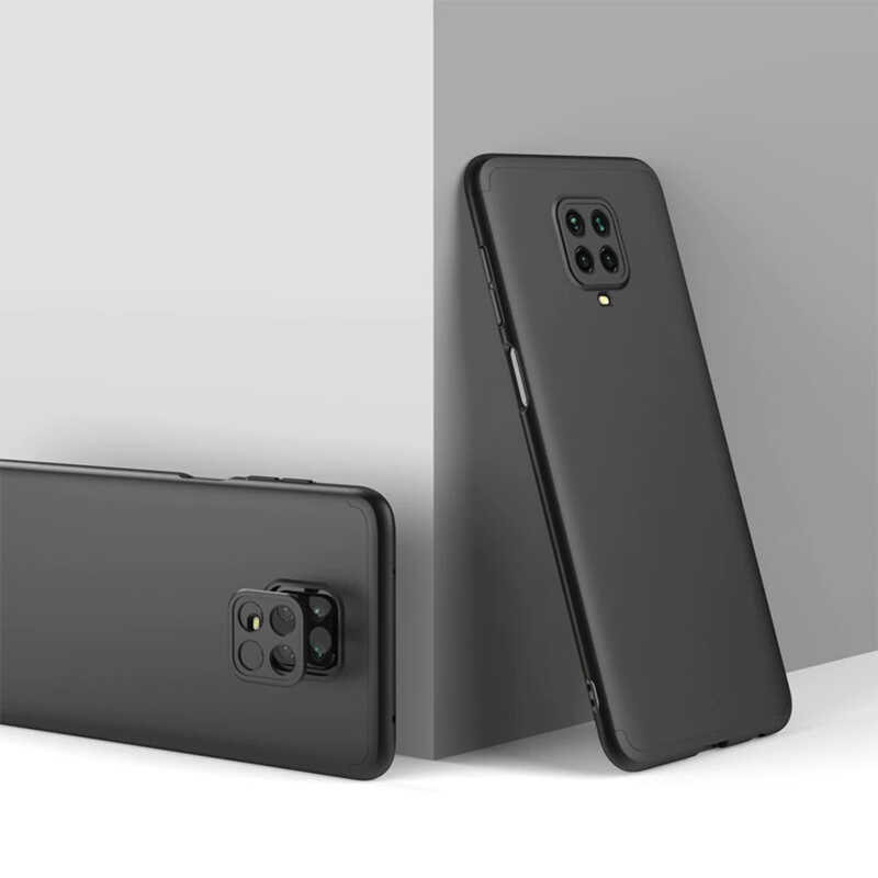 [RNZ-TA40132] Xiaomi Redmi Note 9S Uyumlu Kılıf Zore Ays Kapak (Siyah)