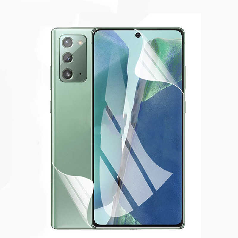 Samsung Galaxy Note 20 Uyumlu Zore Süper Pet Ekran Koruyucu Jelatin