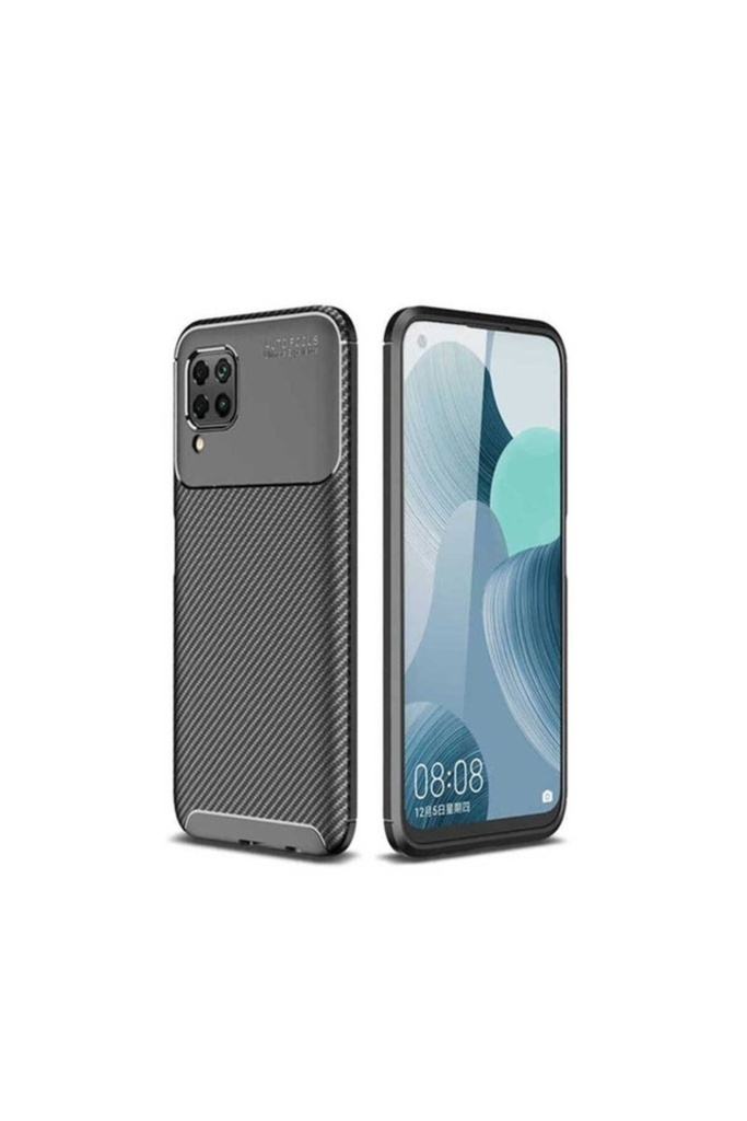 [RNZ-TA39902] Huawei P40 Lite Uyumlu Kılıf Zore Negro Silikon Kapak (Siyah)