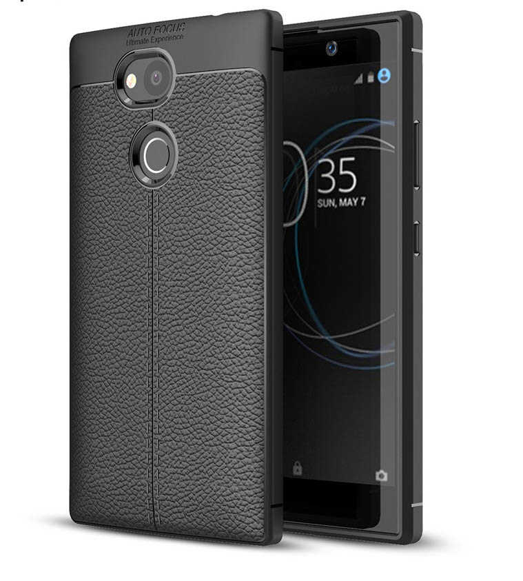 [RNZ-TA291] Sony Xperia L2 Uyumlu Kılıf Zore Niss Silikon Kapak (Siyah)