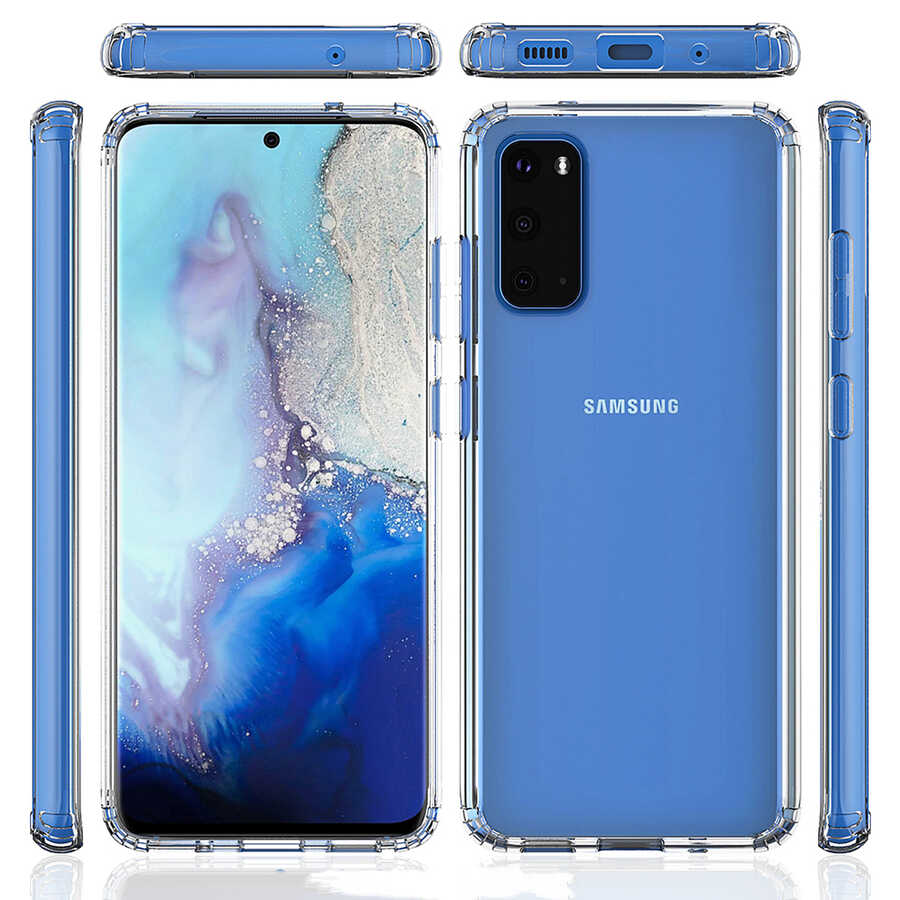 [RNZ-TA40281] Samsung Galaxy S20 Uyumlu Kılıf Kılıf Benks ​​​​​​Magic Crystal Kapak