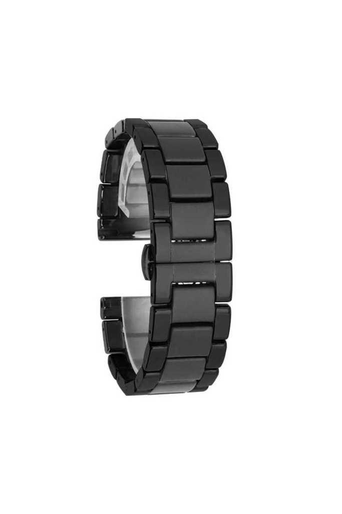 Samsung Gear S2 (20mm) Uyumlu Mat Seramik Metal Kordon