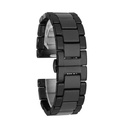 Samsung Gear S3 22mm Uyumlu Mat Seramik Metal Kordon