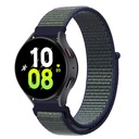 ​​Samsung Gear S3 (22mm) Uyumlu Kordon Hasır Örgü Cırt Cırtlı Terletmeyen Zore KRD-03 Kumaş Kayış