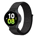 ​​Samsung Gear S3 (22mm) Uyumlu Kordon Hasır Örgü Cırt Cırtlı Terletmeyen Zore KRD-03 Kumaş Kayış