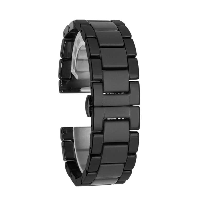 ​​Samsung Galaxy Watch 46mm (22mm) Uyumlu Mat Seramik Metal Kordon