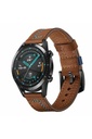 Samsung Gear S2 (20mm) Uyumlu Kordon Deri Dikişli Luxury KRD-19 Kayış