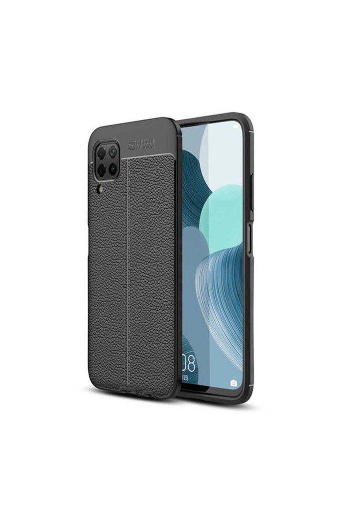 [RNZ-TA39904] Huawei P40 Lite Uyumlu Kılıf Zore Niss Silikon Kapak (Siyah)