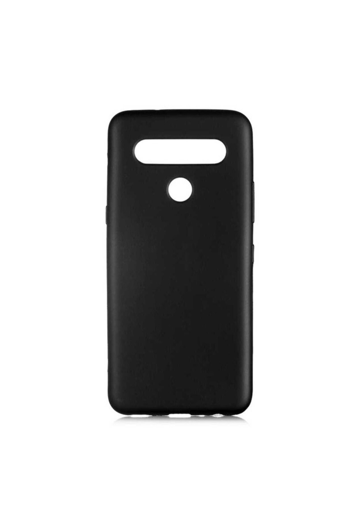 [RNZ-TA40703] LG K61 Uyumlu Kılıf Zore Premier Silikon Kapak (Siyah)
