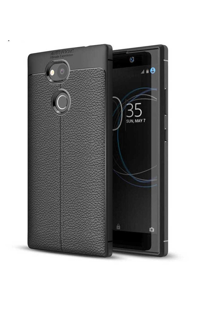 [RNZ-TA295] Sony Xperia XA2 Uyumlu Kılıf Zore Niss Silikon Kapak (Siyah)
