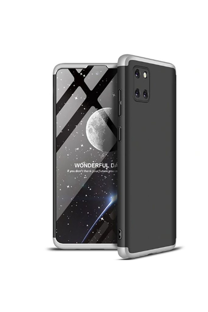 [RNZ-TA40766] Samsung Galaxy A81 (Note 10 Lite) Uyumlu Kılıf Zore Ays Kapak (Siyah)