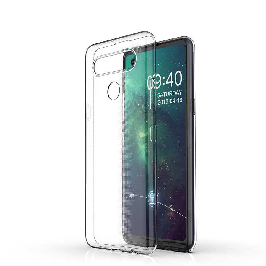 [RNZ-TA40940] LG K51S Uyumlu Kılıf Zore Süper Silikon Kapak