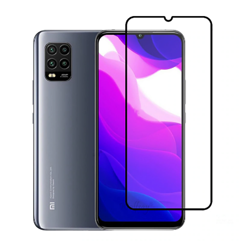 Xiaomi Mi 10 Lite Uyumlu Zore Kenarları Kırılmaya Dayanıklı Cam Ekran Koruyucu