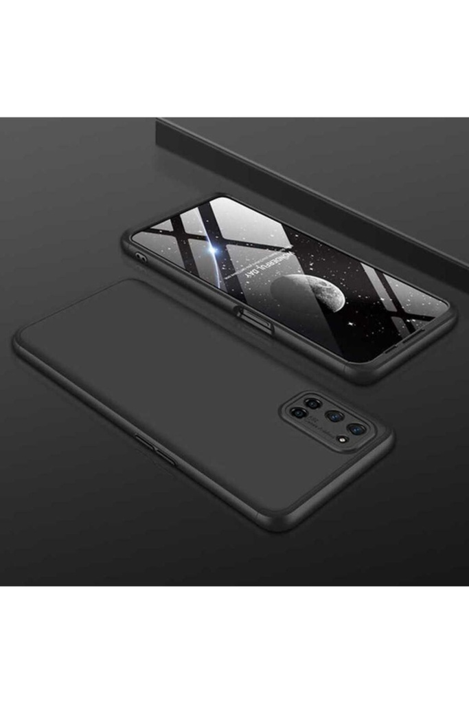 [RNZ-TA41155] Oppo A52 Uyumlu Kılıf Zore Ays Kapak (Siyah)