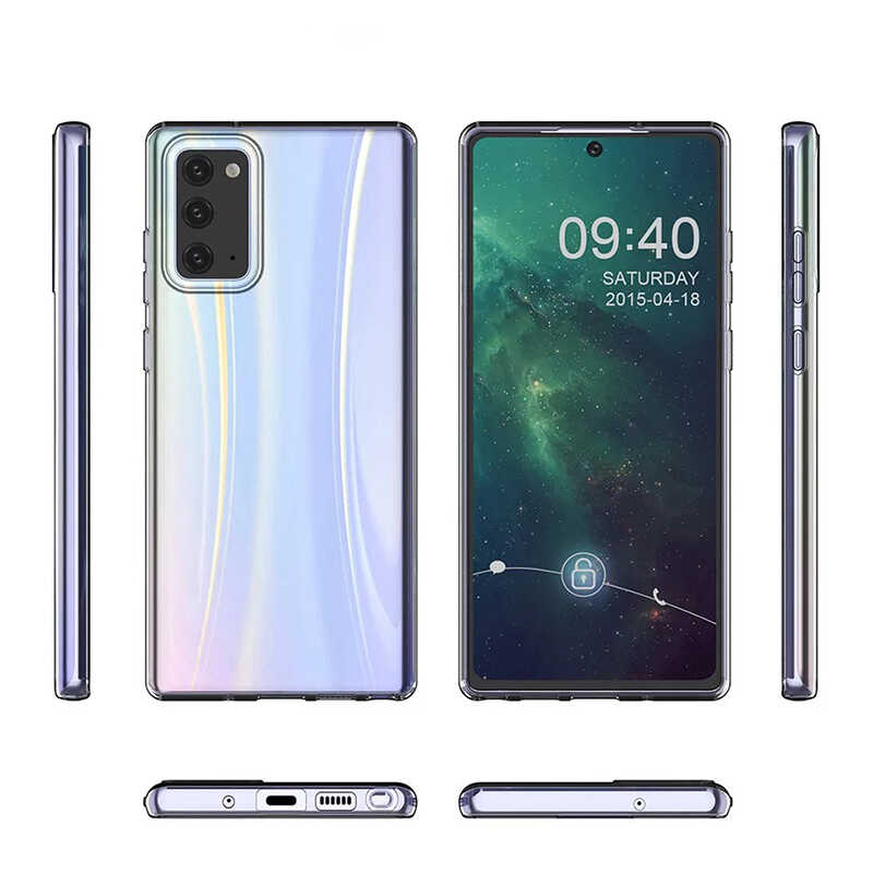 [RNZ-TA41191] Samsung Galaxy Note 20 Uyumlu Kılıf Zore Süper Silikon Kapak