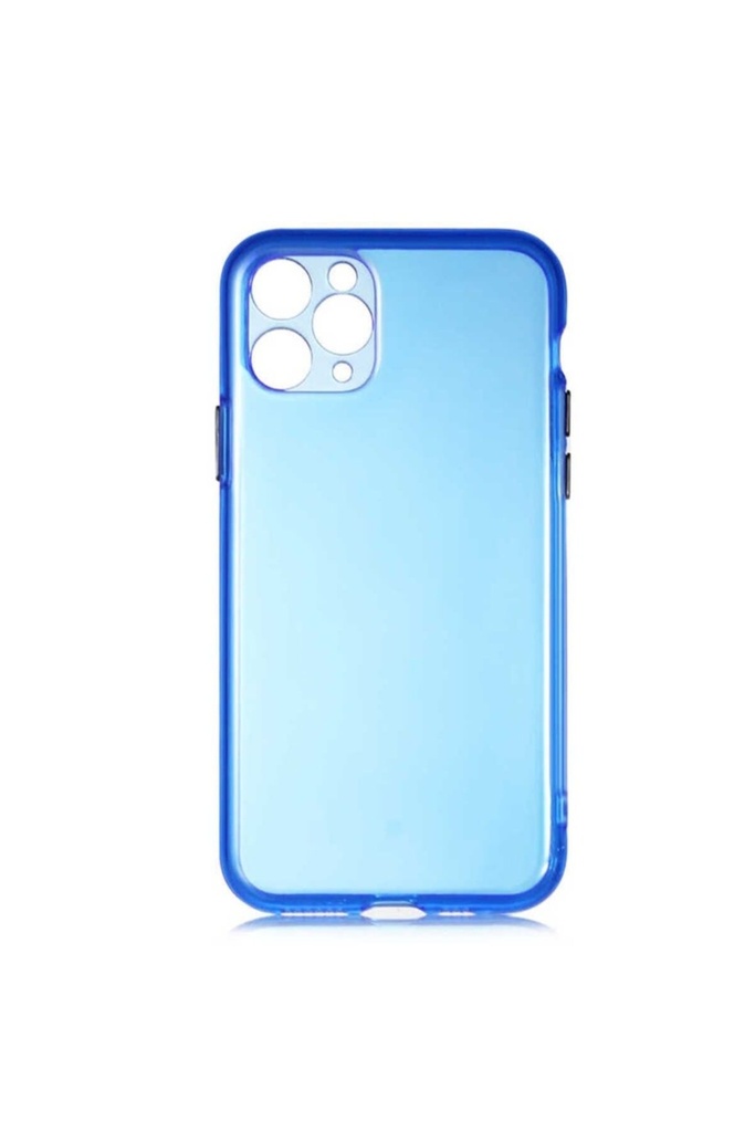 [RNZ-TA41383] Apple iPhone 11 Pro Uyumlu Kılıf Zore Bistro Kapak (Mavi)