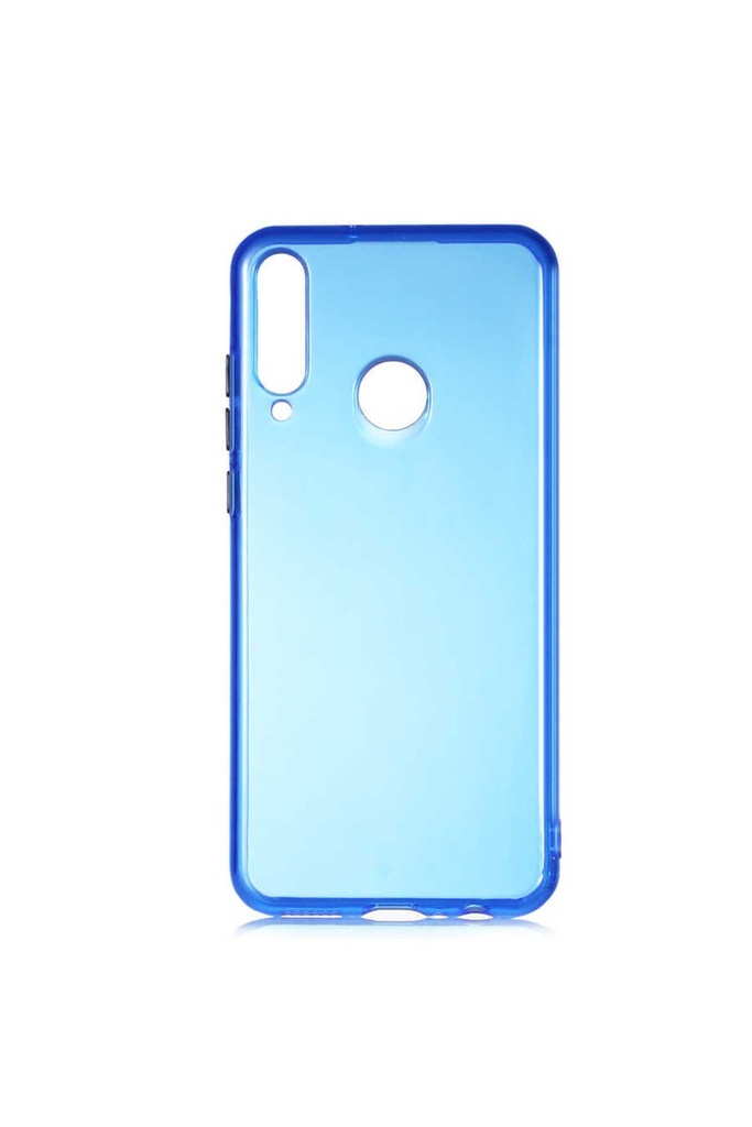 [RNZ-TA41453] Huawei Y6P Uyumlu Kılıf Zore Bistro Kapak (Mavi)
