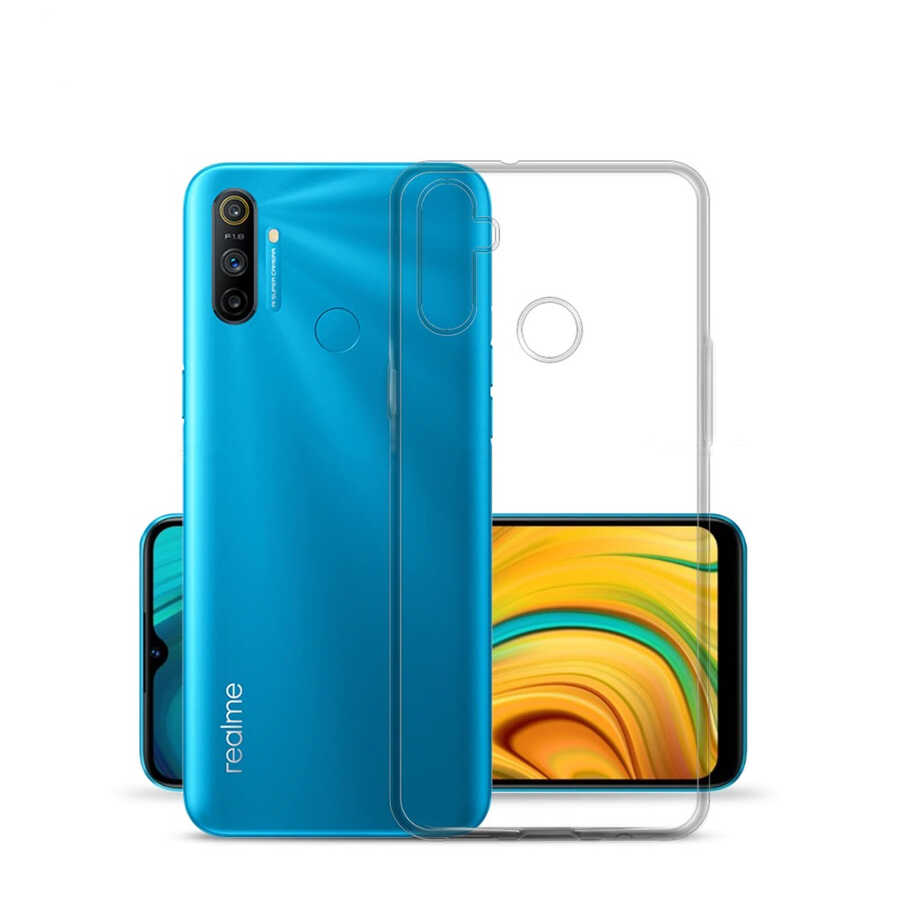 [RNZ-TA41477] Realme C3 Uyumlu Kılıf Zore Süper Silikon Kapak