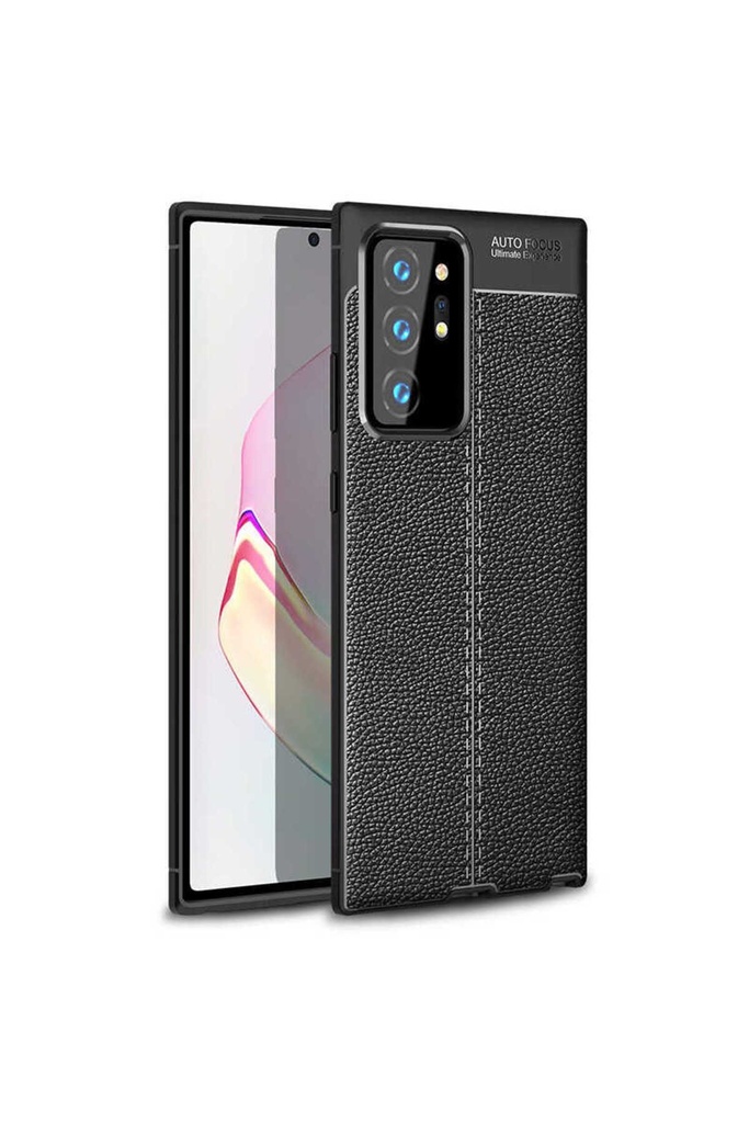[RNZ-TA41567] Samsung Galaxy Note 20 Ultra Uyumlu Kılıf Zore Niss Silikon Kapak (Siyah)