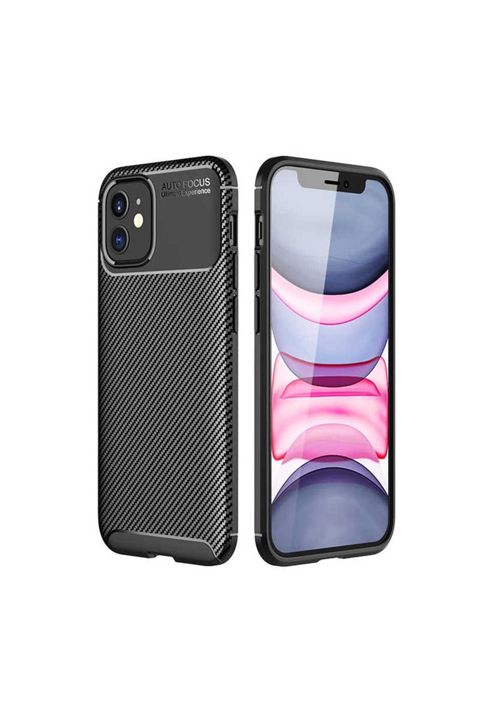 [RNZ-TA41601] Apple iPhone 12 Mini Uyumlu Kılıf Zore Negro Silikon Kapak (Siyah)