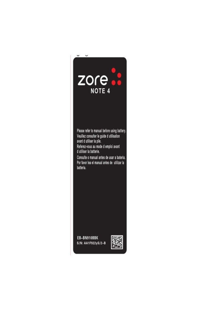 Galaxy Note 4 3150 Mah Zore Quality Batarya