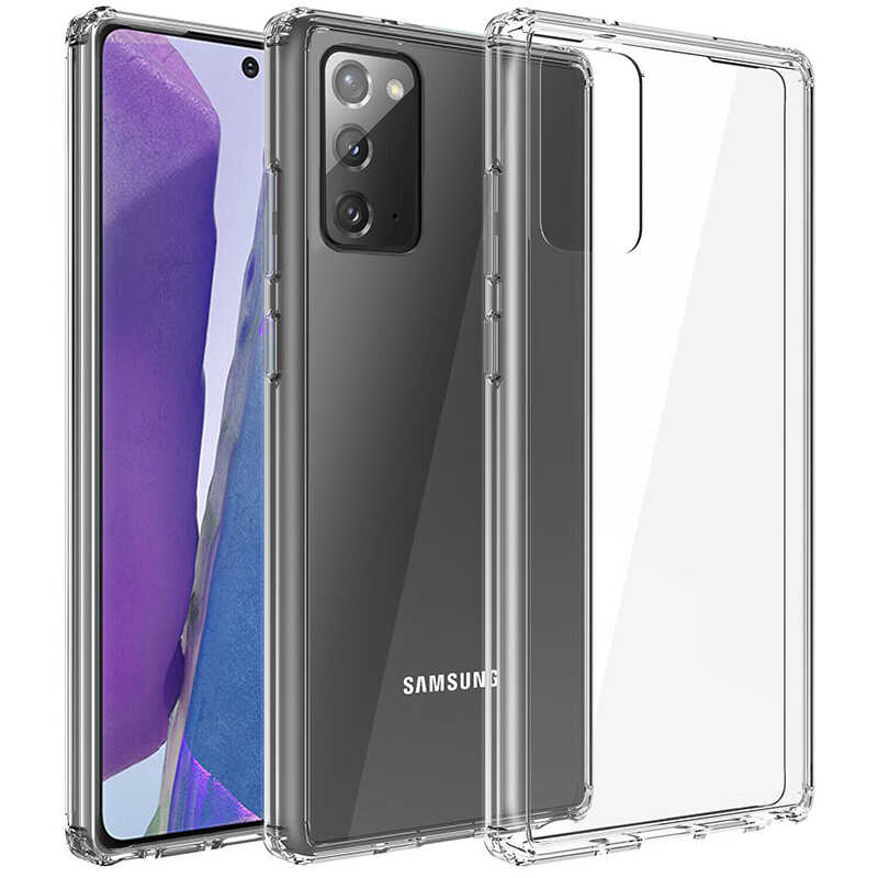 [RNZ-TA41690] Samsung Galaxy Note 20 Uyumlu Kılıf Zore Nitro Anti Shock Silikon