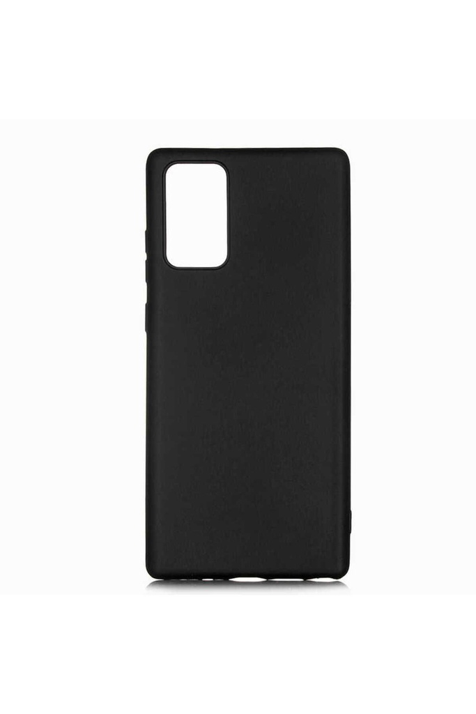 [RNZ-TA41711] Samsung Galaxy Note 20 Uyumlu Kılıf Zore Premier Silikon Kapak (Siyah)