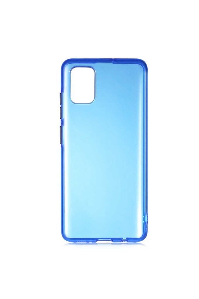 [RNZ-TA41791] Samsung Galaxy A51 Uyumlu Kılıf Zore Bistro Kapak (Mavi)