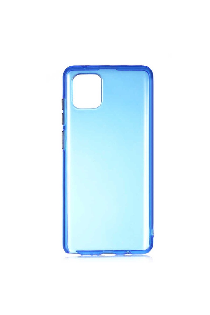 [RNZ-TA41801] Samsung Galaxy A81 (Note 10 Lite) Uyumlu Kılıf Zore Bistro Kapak (Mavi)