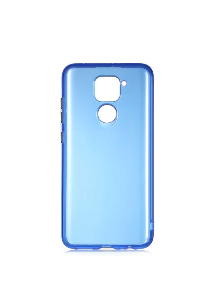 [RNZ-TA41826] Xiaomi Redmi Note 9 Uyumlu Kılıf Zore Bistro Kapak (Mavi)