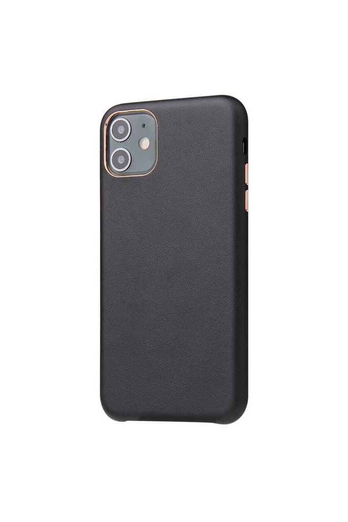 [RNZ-TA42011] Apple iPhone 11 Uyumlu Kılıf Zore Eyzi Kapak (Siyah)