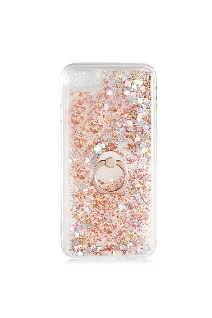 [RNZ-TA42030] Apple iPhone 8 Uyumlu Kılıf Zore Milce Kapak (Gold)