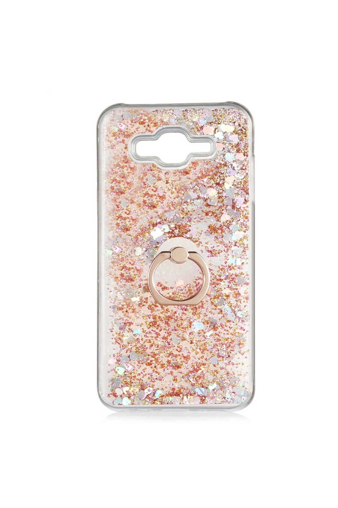 [RNZ-TA42110] Samsung Galaxy J7 Uyumlu Kılıf Zore Milce Kapak (Gold)