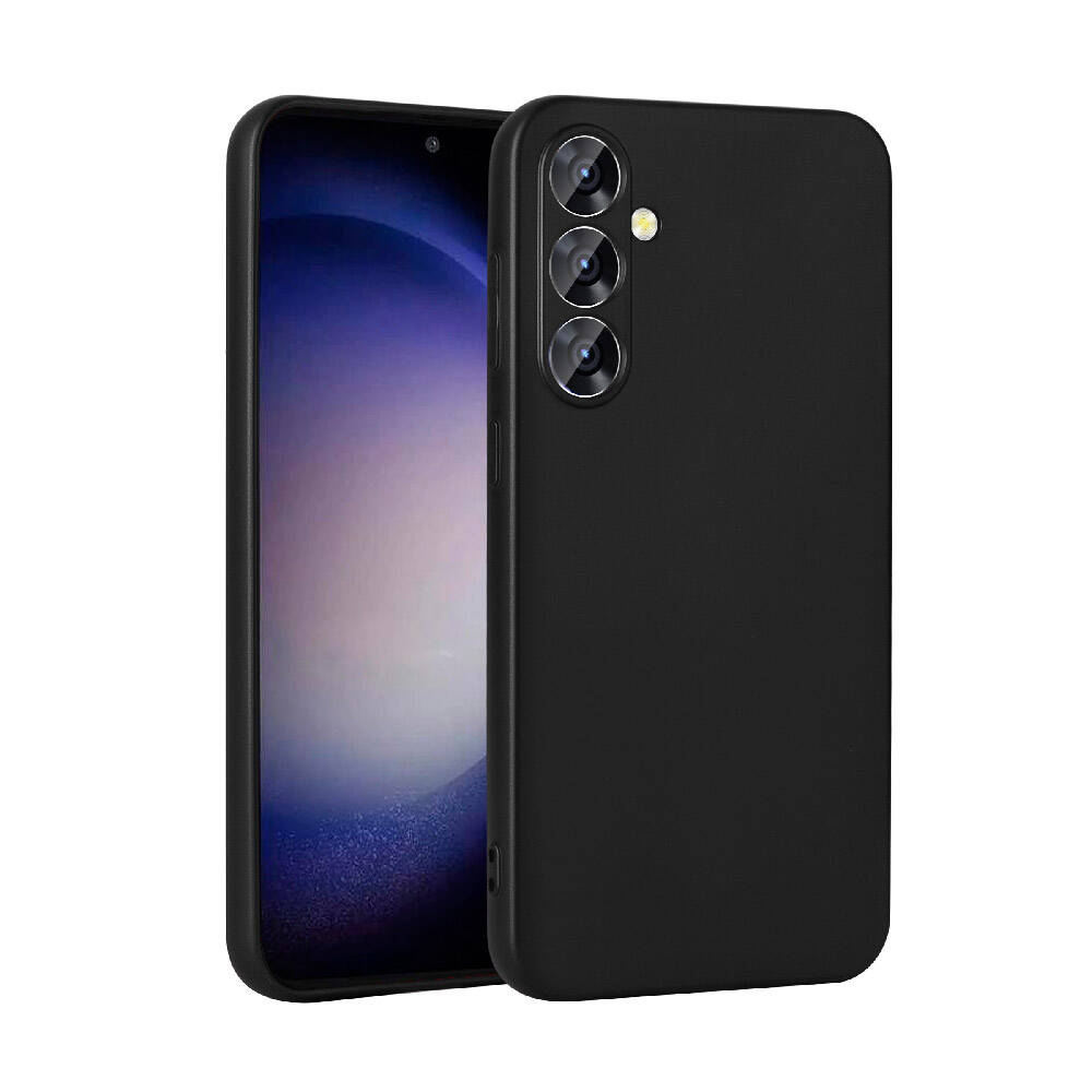 [RNZ-TA96655] Samsung Galaxy S23 FE Uyumlu Kılıf Zore Premier Silikon Kapak (Siyah)