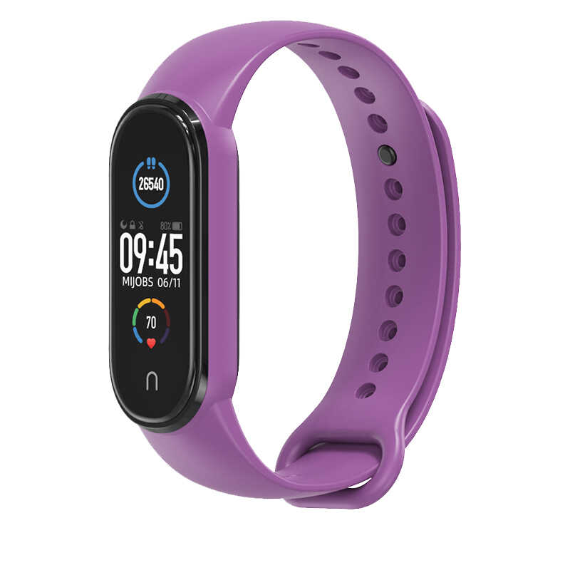 Xiaomi Mi Band 5 Uyumlu Zore Klasik Kordon