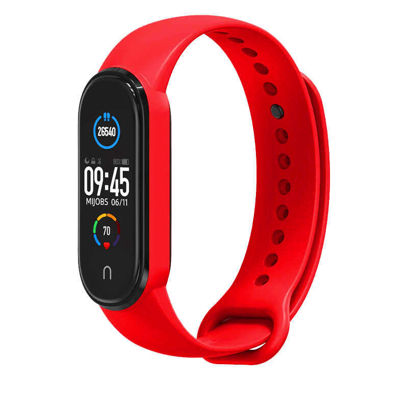 Xiaomi Mi Band 5 Uyumlu Zore Klasik Kordon