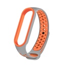 Xiaomi Mi Band 5 Uyumlu Kordon Silikon Esnek Yumuşak Delikli Spor KRD-02 Kayış