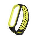 Xiaomi Mi Band 5 Uyumlu Kordon Silikon Esnek Yumuşak Delikli Spor KRD-02 Kayış