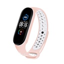 Xiaomi Mi Band 5 Uyumlu Kordon Silikon Esnek Yumuşak Delikli Spor KRD-02 Kayış