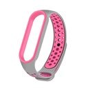 Xiaomi Mi Band 5 Uyumlu Kordon Silikon Esnek Yumuşak Delikli Spor KRD-02 Kayış