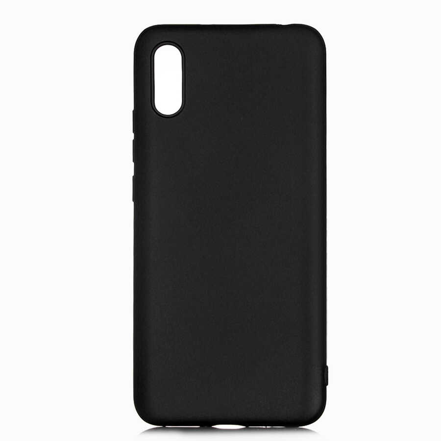 [RNZ-TA42293] Xiaomi Redmi 9A Uyumlu Kılıf Zore Premier Silikon Kapak (Siyah)