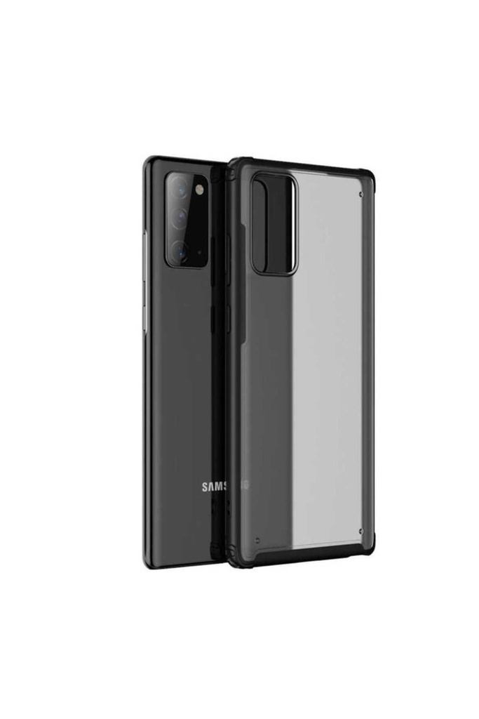 [RNZ-TA42341] Samsung Galaxy Note 20 Uyumlu Kılıf Zore Volks Kapak (Siyah)