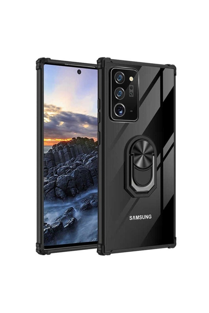 [RNZ-TA42357] Samsung Galaxy Note 20 Ultra Uyumlu Kılıf Zore Mola Kapak (Siyah)