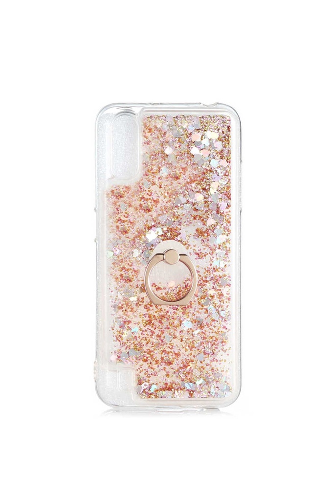 [RNZ-TA42390] Samsung Galaxy A01 Uyumlu Kılıf Zore Milce Kapak (Gold)