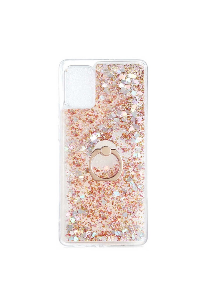 [RNZ-TA42406] Samsung Galaxy A71 Uyumlu Kılıf Zore Milce Kapak (Gold)