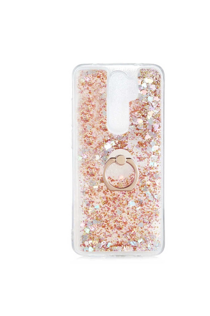 [RNZ-TA42430] Xiaomi Redmi Note 8 Pro Uyumlu Kılıf Zore Milce Kapak (Gold)