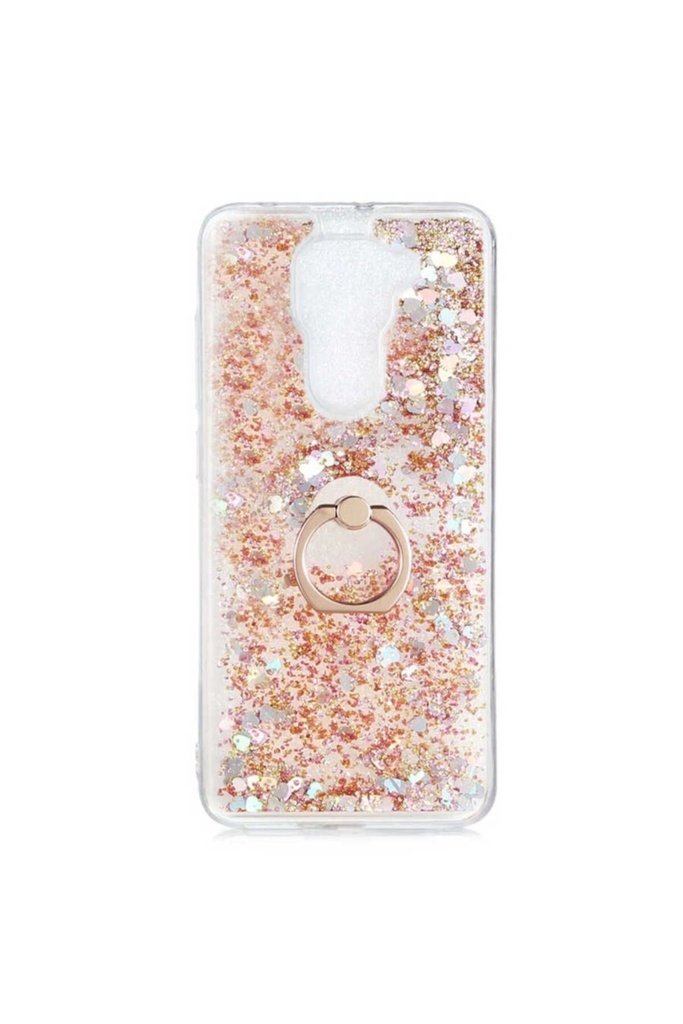 [RNZ-TA42434] Xiaomi Redmi Note 9 Uyumlu Kılıf Zore Milce Kapak (Gold)
