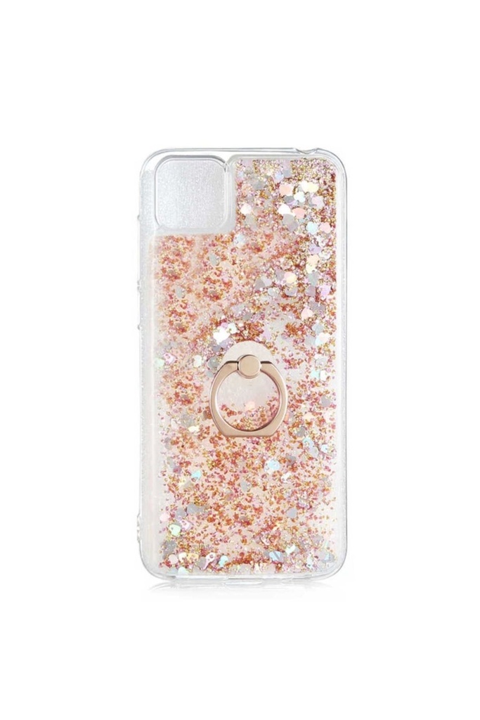 [RNZ-TA42450] Huawei Y5P Uyumlu Kılıf Zore Milce Kapak (Gold)