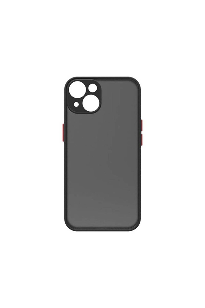 [RNZ-TA96670] Apple iPhone 15 Plus Uyumlu Kılıf Zore Hux Kapak (Siyah)