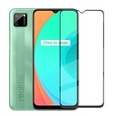 Realme C11 Uyumlu Zore Kenarları Kırılmaya Dayanıklı Cam Ekran Koruyucu